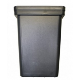 Maceta Anti-Estres Nb Cuadrada Negra Todos los Tamaños